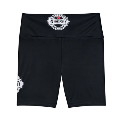Integrity Academy Women's Workout Shorts - Fitness Apparel, Gym Gear, Active Lifestyle, Motivational Wear, Summer Sports