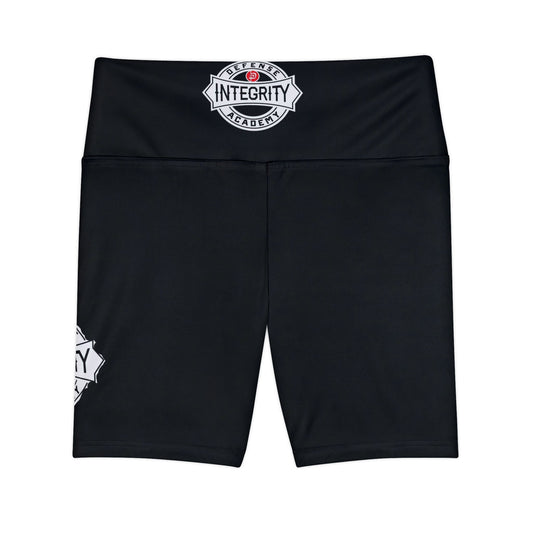 Integrity Academy Women's Workout Shorts - Fitness Apparel, Gym Gear, Active Lifestyle, Motivational Wear, Summer Sports
