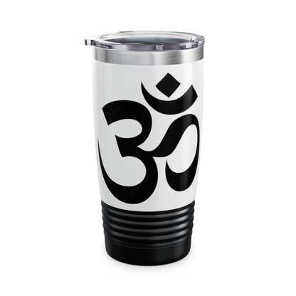 Meditation Tumbler, Spiritual Drinkware, Yoga Travel Cup, Inspirational Gift, Zen Lifestyle Accessory