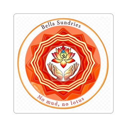 Lotus Flower Kiss-Cut Stickers, Affirmation Stickers for Journaling, Meditation Decor, Yoga Gifts, Boho Chic