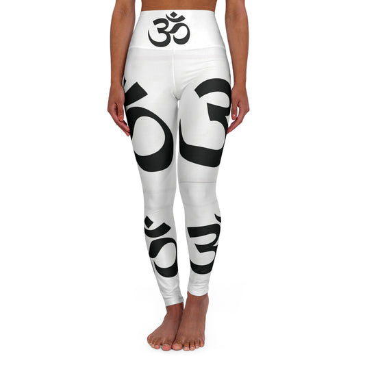 Om Lotus Yoga Leggings