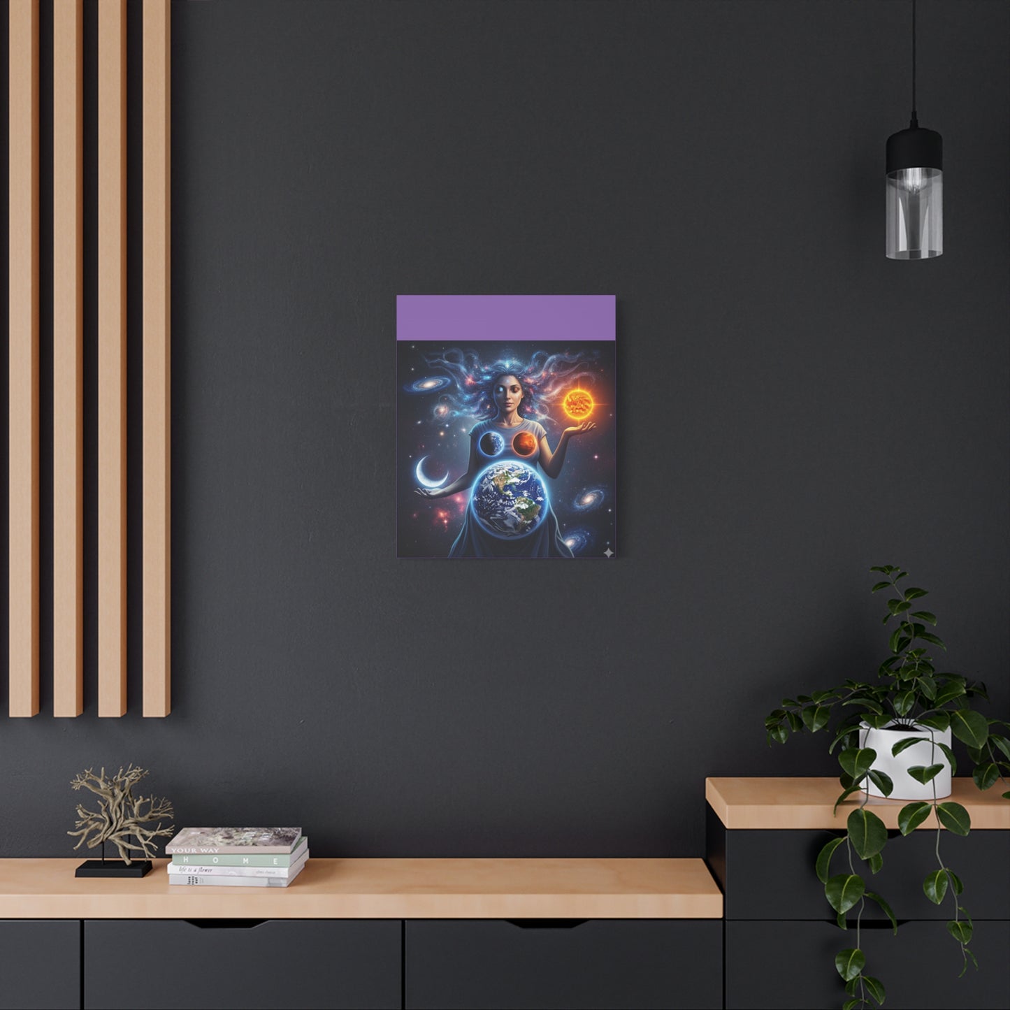 Cosmic Canvas Print - Celestial Art for Space Lovers, Home Decor, Wall Art, Gift for Astronomers, Universe Wall Hanging