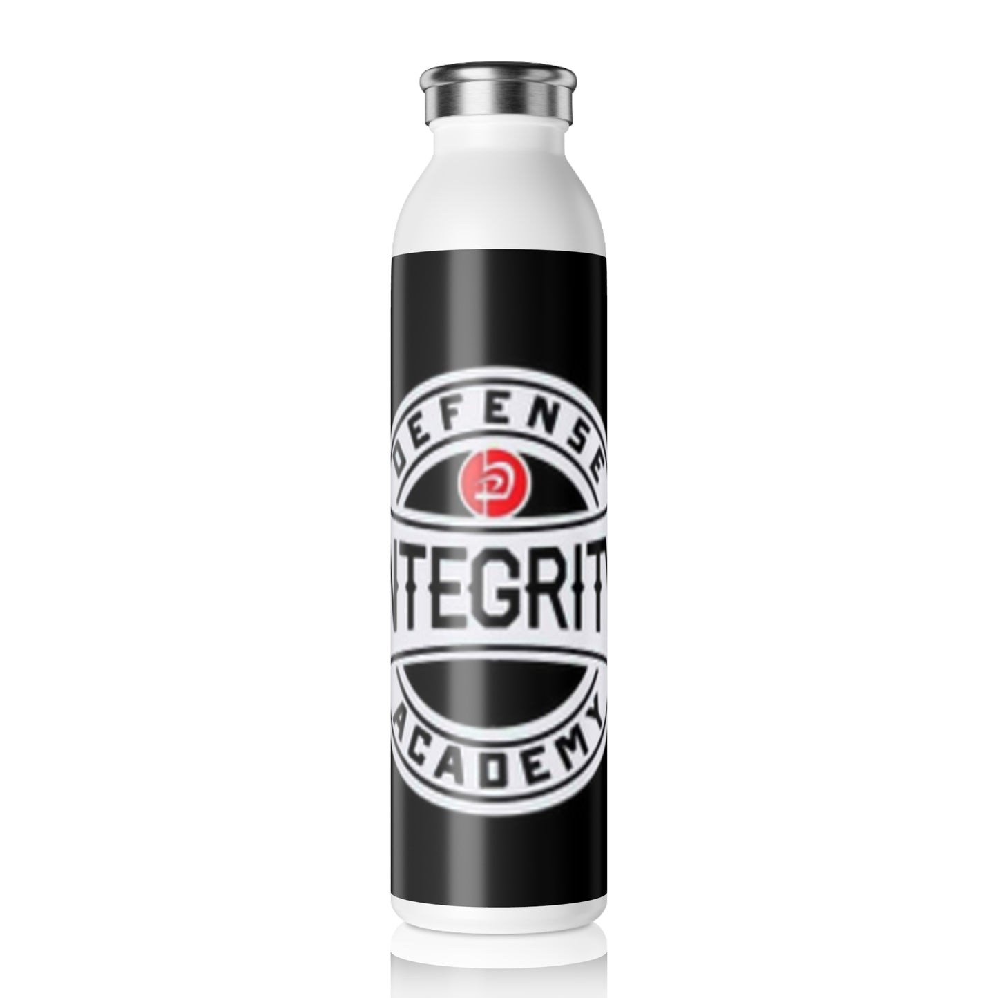Slim Water Bottle with Integrity Design, Motivational Sports Water Bottle, Eco-Friendly Hydration Flask, Fitness Gym Bottle, [...]