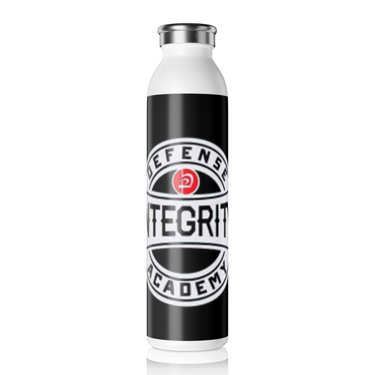 Slim Water Bottle with Integrity Design, Motivational Sports Water Bottle, Eco-Friendly Hydration Flask, Fitness Gym Bottle, [...]