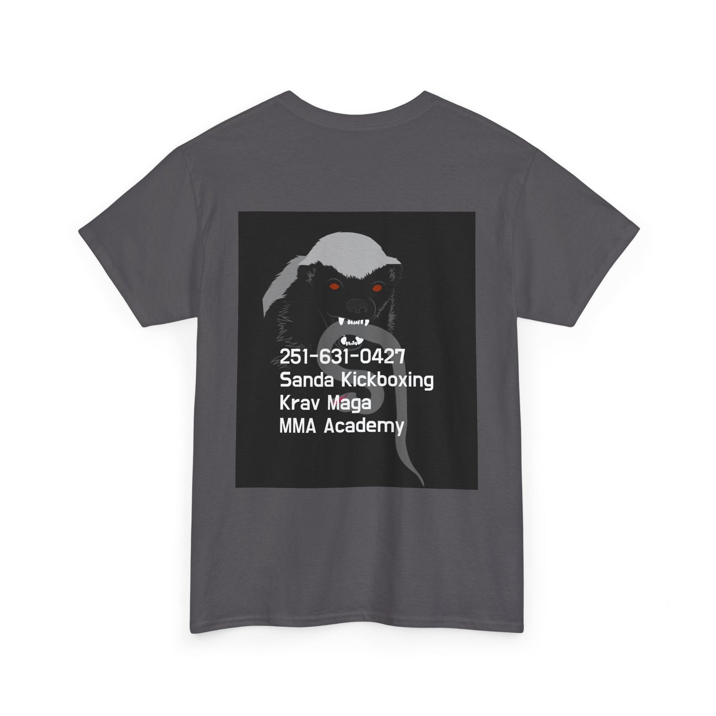 Unisex Heavy Cotton Tee for Martial Arts, Kickboxing Training Shirt, Integrity Academy Gear, Athletic Apparel, MMA T-shirt, Fight Club [...]