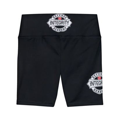 Integrity Academy Women's Workout Shorts - Fitness Apparel, Gym Gear, Active Lifestyle, Motivational Wear, Summer Sports