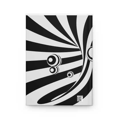 Trippy Hardcover Journal, Inspirational Notebook for Writing & Sketching, Perfect Gift for Garden Lovers, Journaling, Travel Diary