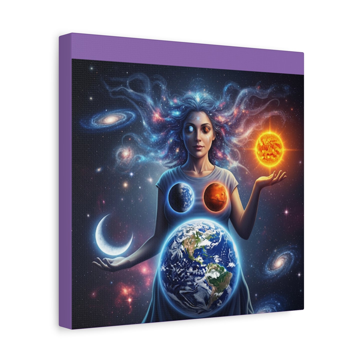 Cosmic Canvas Print - Celestial Art for Space Lovers, Home Decor, Wall Art, Gift for Astronomers, Universe Wall Hanging