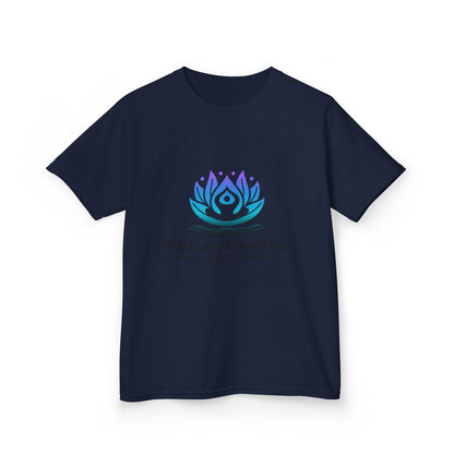 Kids Tee — ‘Progress Over Perfection’ Lotus Graphic