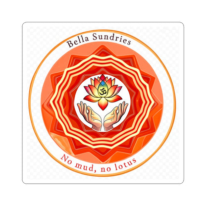 Lotus Flower Kiss-Cut Stickers, Affirmation Stickers for Journaling, Meditation Decor, Yoga Gifts, Boho Chic