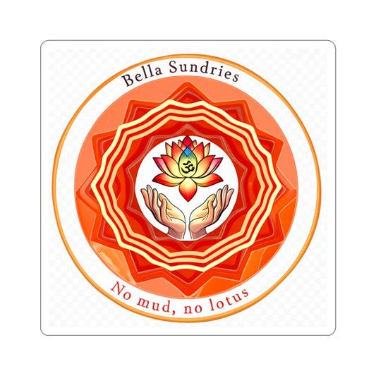 Lotus Flower Kiss-Cut Stickers, Affirmation Stickers for Journaling, Meditation Decor, Yoga Gifts, Boho Chic