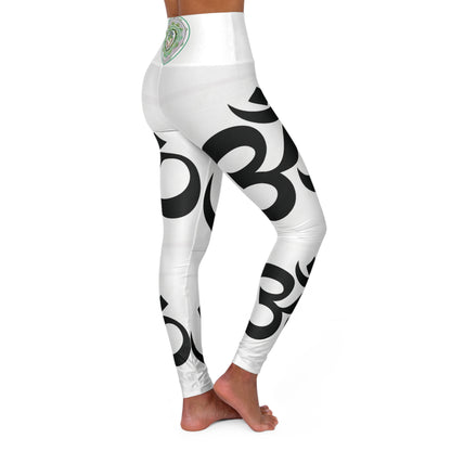 Om Lotus Yoga Leggings