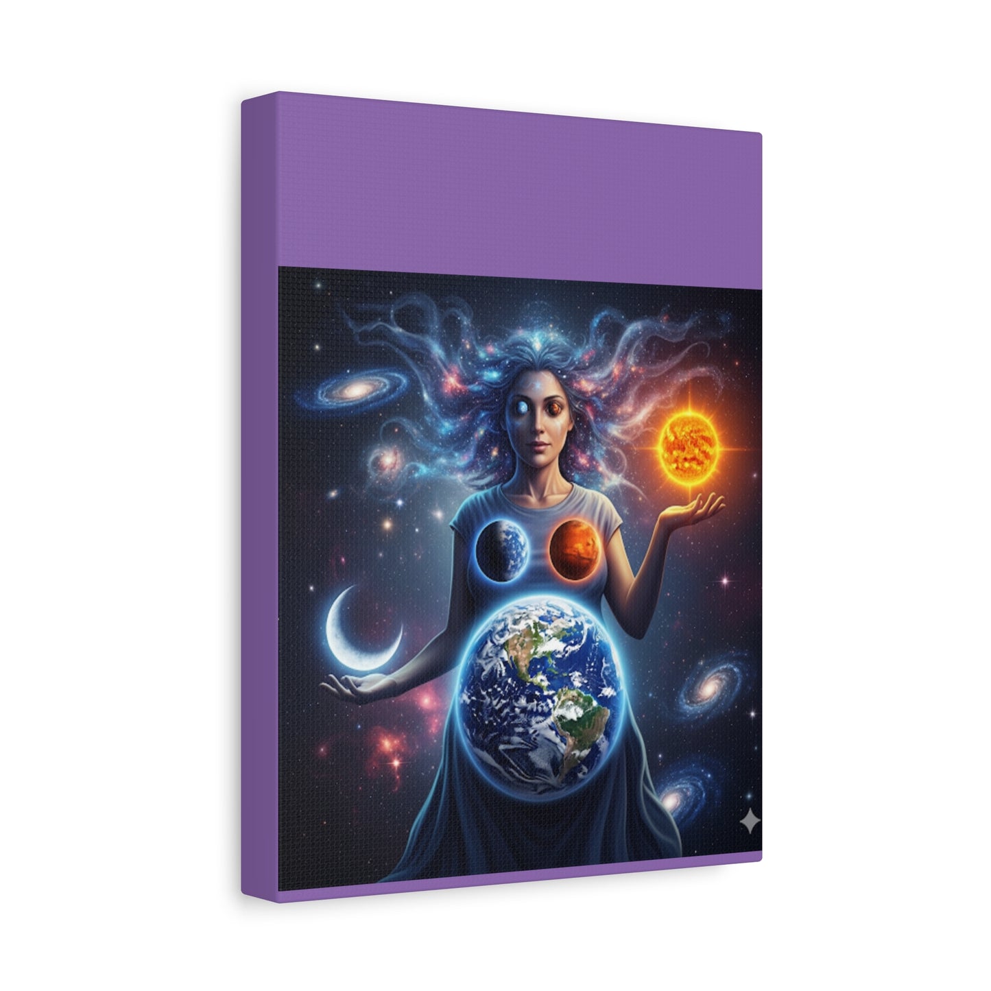 Cosmic Canvas Print - Celestial Art for Space Lovers, Home Decor, Wall Art, Gift for Astronomers, Universe Wall Hanging