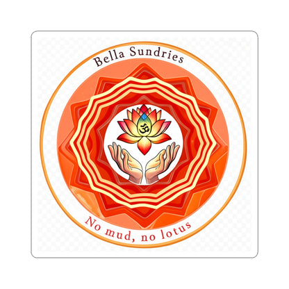 Lotus Flower Kiss-Cut Stickers, Affirmation Stickers for Journaling, Meditation Decor, Yoga Gifts, Boho Chic