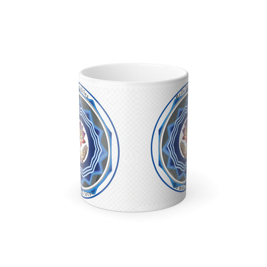 Color Morphing Magic Mug, Heat-Activated Ceramic Cup with Unique Design, Perfect for Gifts, Home Decor, Coffee Lovers, Collectors