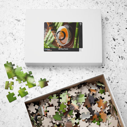 Tea-Themed Puzzle for Relaxation and Mindfulness, Perfect Gift for Tea Lovers, Family Fun, Game Night, Rainy Day Activity