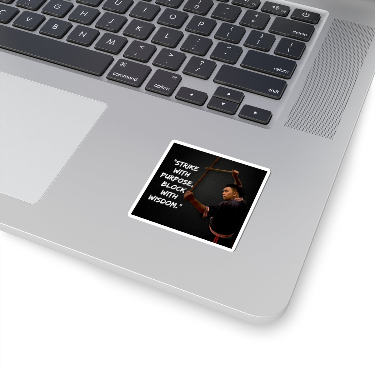 Inspiring Kiss-Cut Stickers - Motivation, Martial Arts, Self-Discipline, Laptop Decals, Gift Ideas