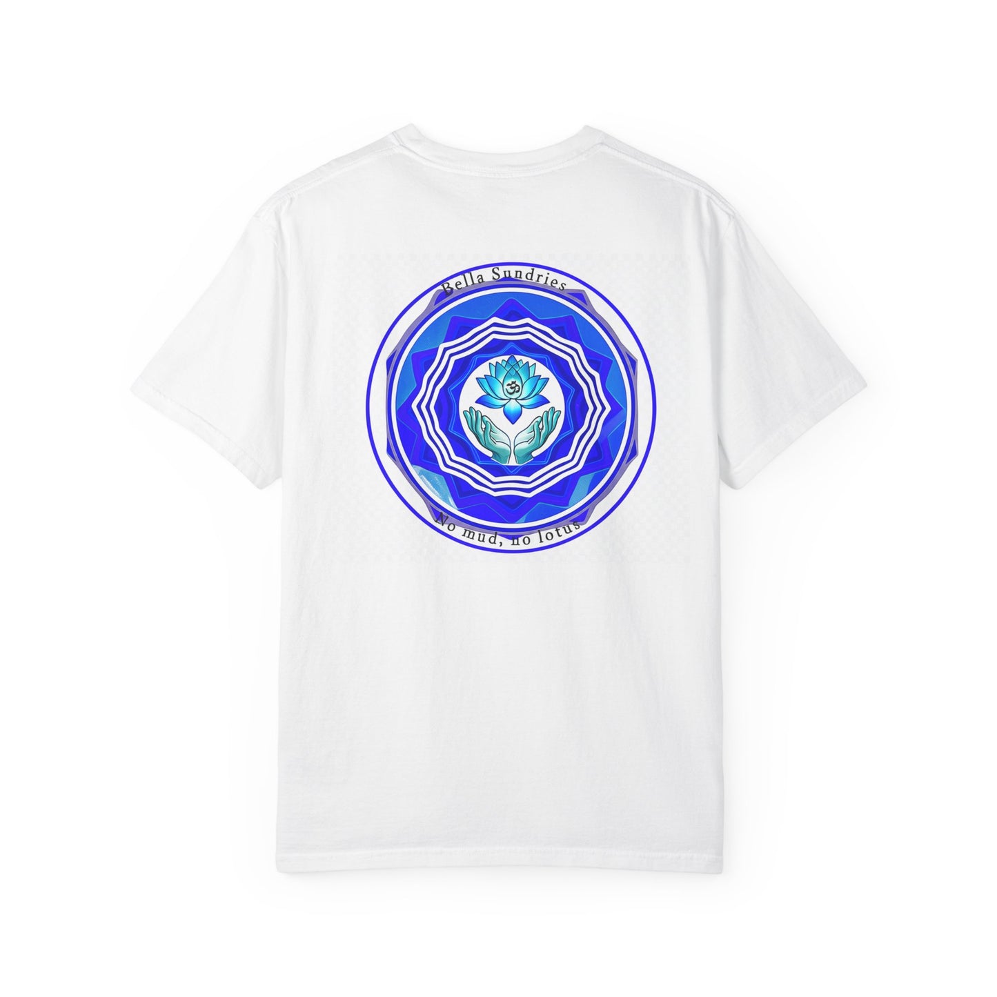 Spiritual Mandala T-Shirt, Unisex Garment-Dyed Tee for Meditation, Yoga, Mindfulness, Gift for Him/Her, Boho Chic Wear
