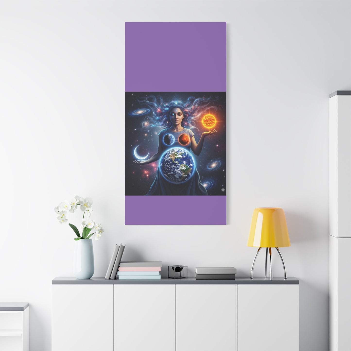 Cosmic Canvas Print - Celestial Art for Space Lovers, Home Decor, Wall Art, Gift for Astronomers, Universe Wall Hanging