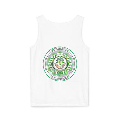 Yoga Spiritual Tank Top, Om Symbol Shirt, Lotus Flower Tee, Meditation Apparel, Gift for Yogis, Unisex Activewear
