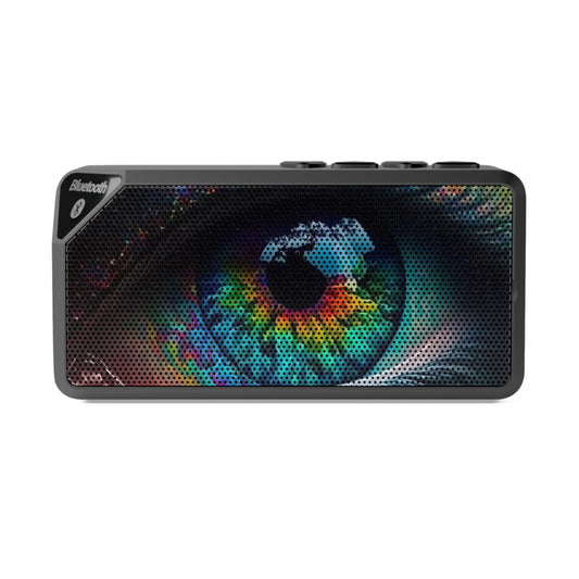 Colorful Eye Design Bluetooth Speaker, Decorative Sound System, Music Gift, Festival Décor, Outdoor Speaker, Bohemian Style