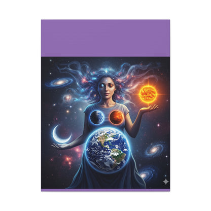 Cosmic Canvas Print - Celestial Art for Space Lovers, Home Decor, Wall Art, Gift for Astronomers, Universe Wall Hanging