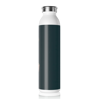 Eco-Friendly Meditation Water Bottle, Lotus Design, Yoga Accessory, Wellness Gift, Spiritual Hydration Bottle, Inspirational Drinkware