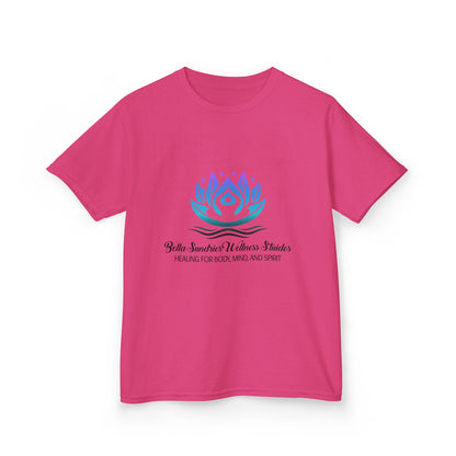 Kids Tee — ‘Progress Over Perfection’ Lotus Graphic