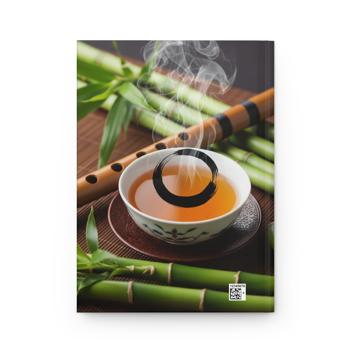 Serene Bamboo Hardcover Journal - Ideal for Meditation, Journaling, Nature Lovers, Gift for Writers, Zen Decor