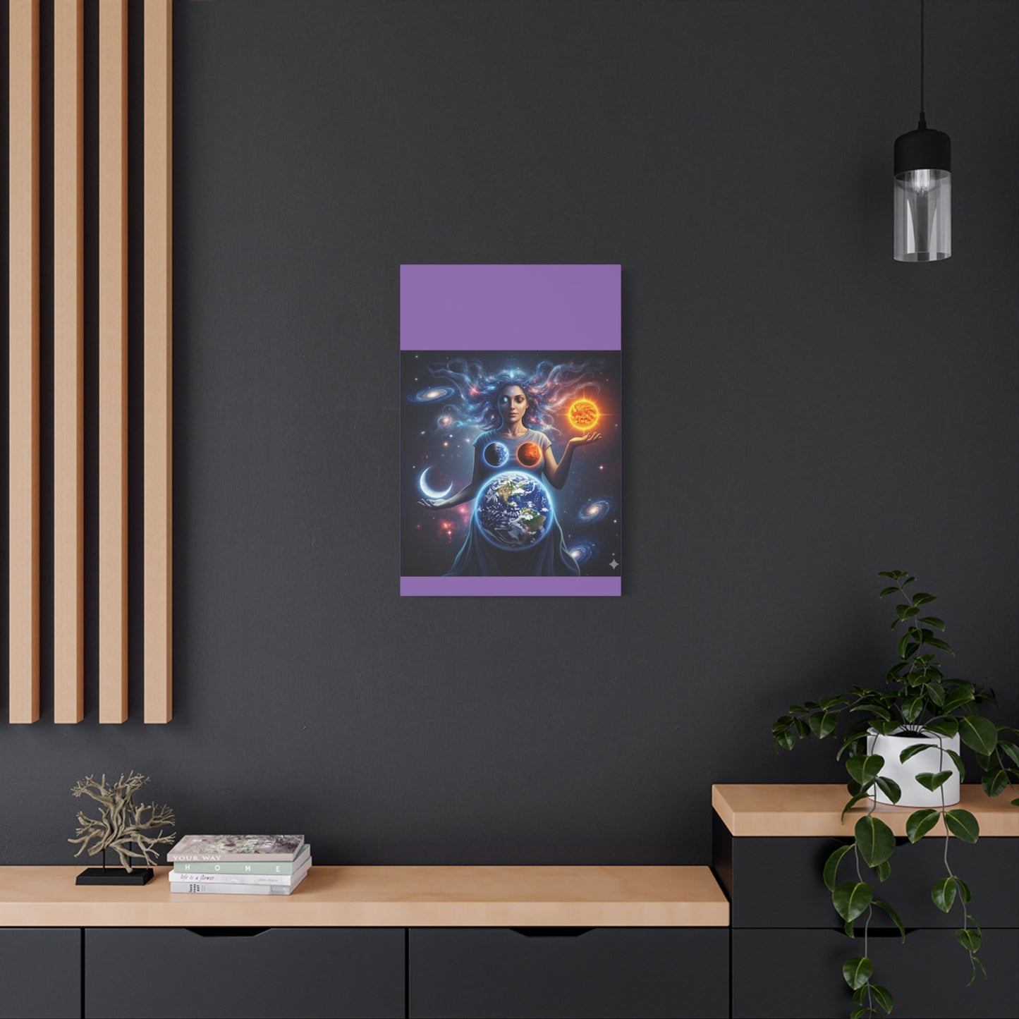 Cosmic Canvas Print - Celestial Art for Space Lovers, Home Decor, Wall Art, Gift for Astronomers, Universe Wall Hanging
