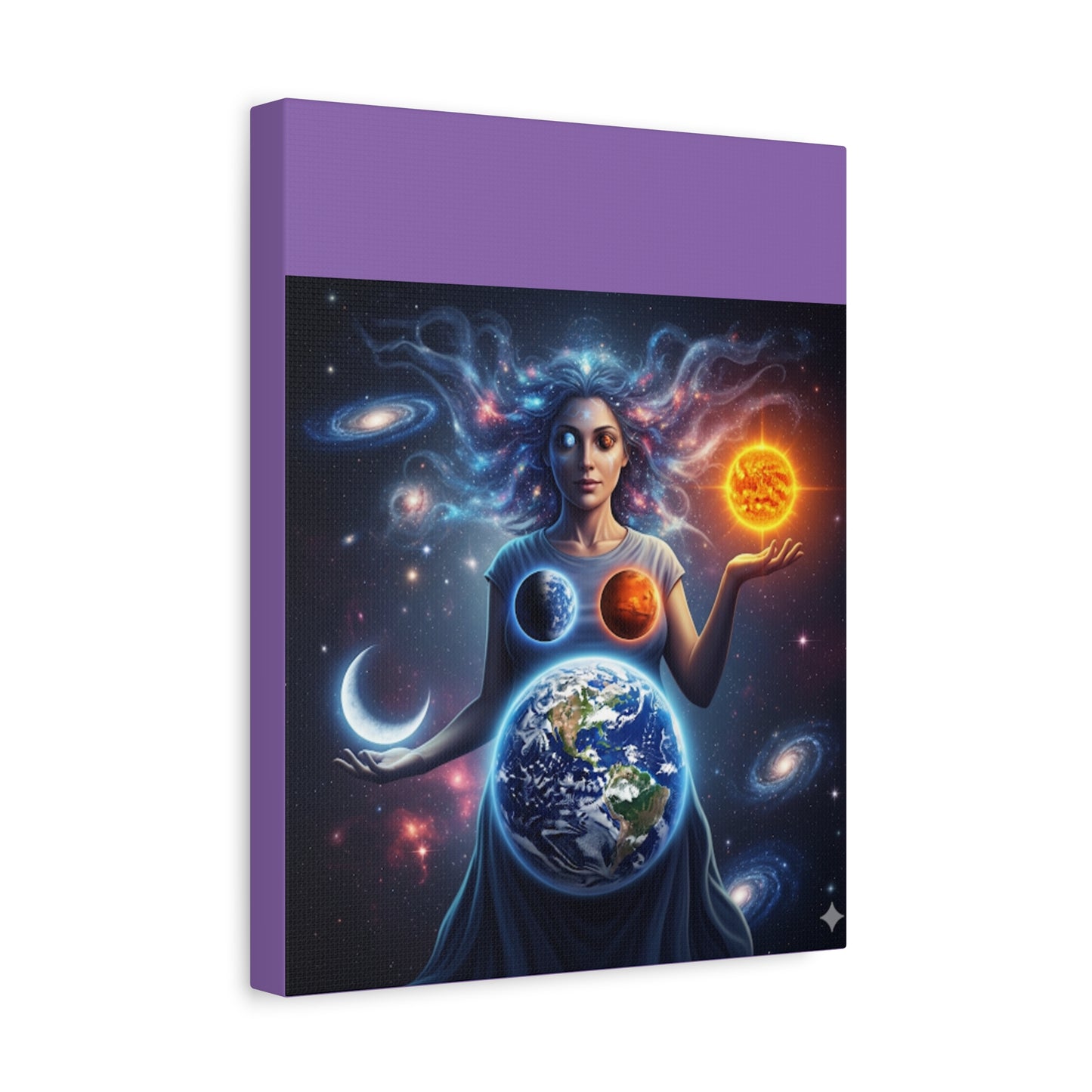 Cosmic Canvas Print - Celestial Art for Space Lovers, Home Decor, Wall Art, Gift for Astronomers, Universe Wall Hanging