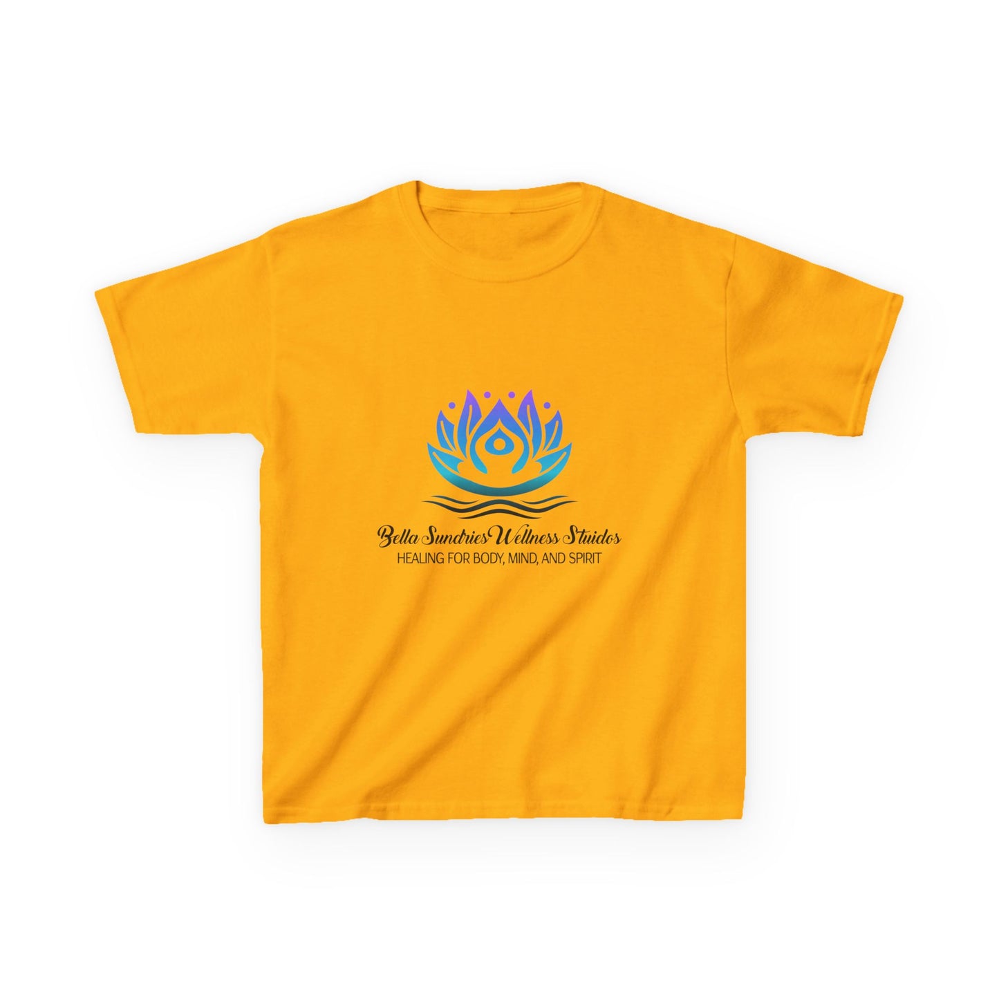 Kids Tee — ‘Progress Over Perfection’ Lotus Graphic