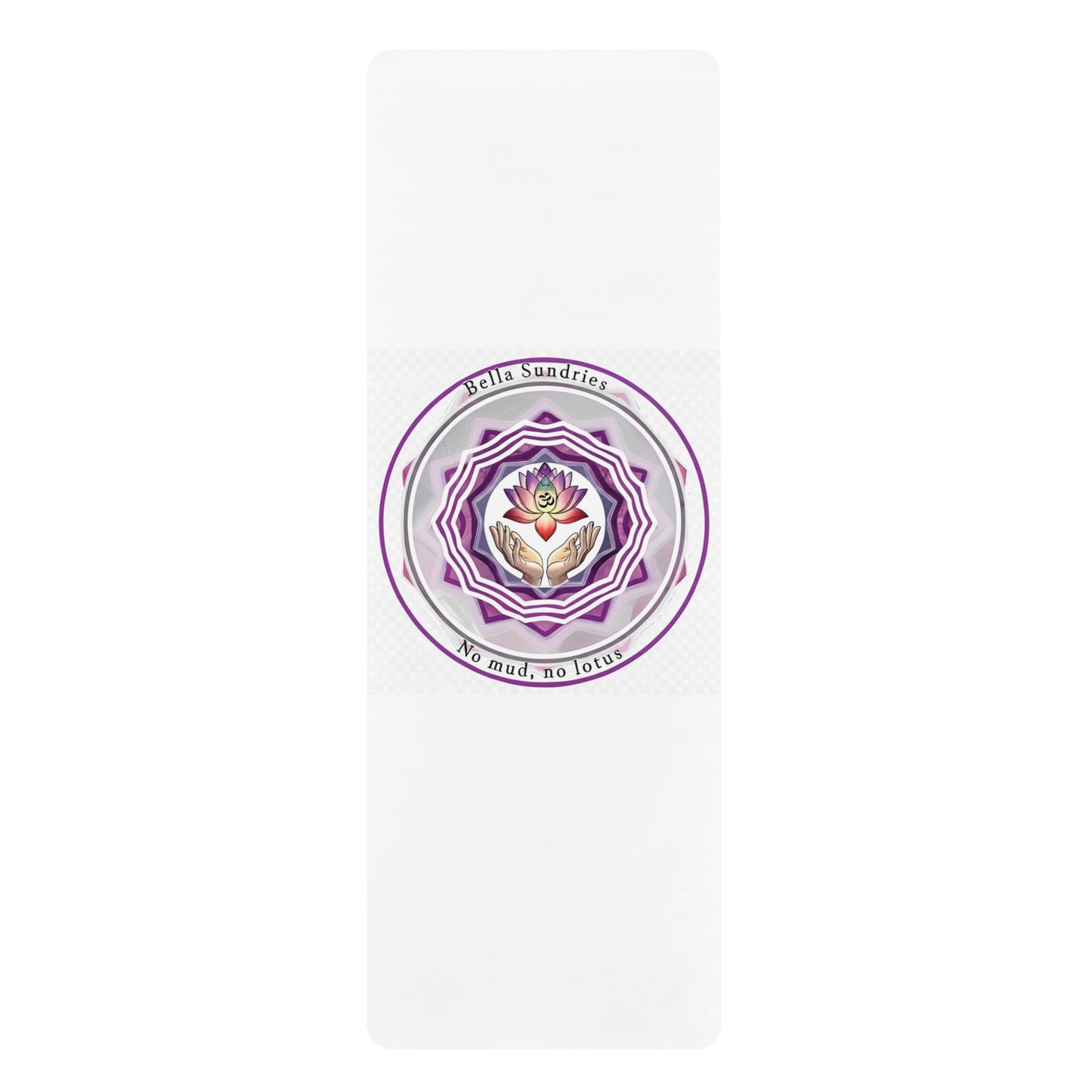 Yoga Mat with Motivational Design, Eco-Friendly Yoga Mat, Non-Slip Exercise Mat, Meditation Mat, Gift for Yogis