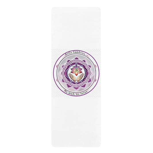 Yoga Mat with Motivational Design, Eco-Friendly Yoga Mat, Non-Slip Exercise Mat, Meditation Mat, Gift for Yogis