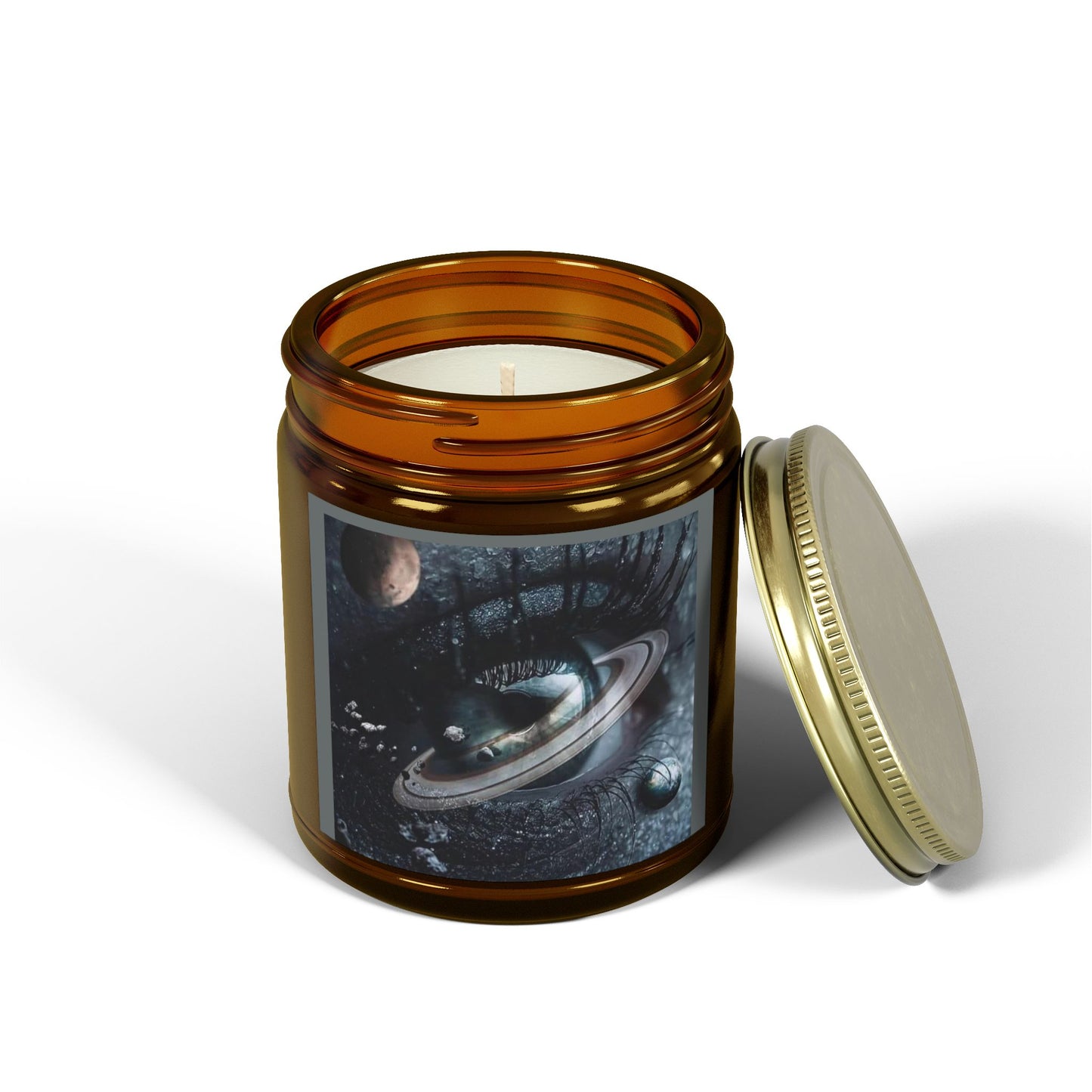 Cosmic Scented Candle - Space-Themed Aromatherapy, Relaxing Home Decor, Gifts for Astronomy Lovers, Unique Birthday Present, Eco-Friendly