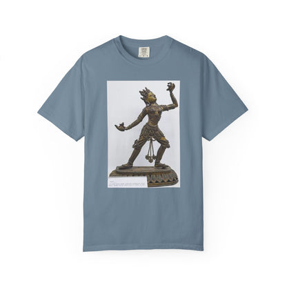 Spiritual Harmony Unisex T-shirt with Om Design, Casual Tee, Gift for Yogis, Meditation Wear, Relaxed Style