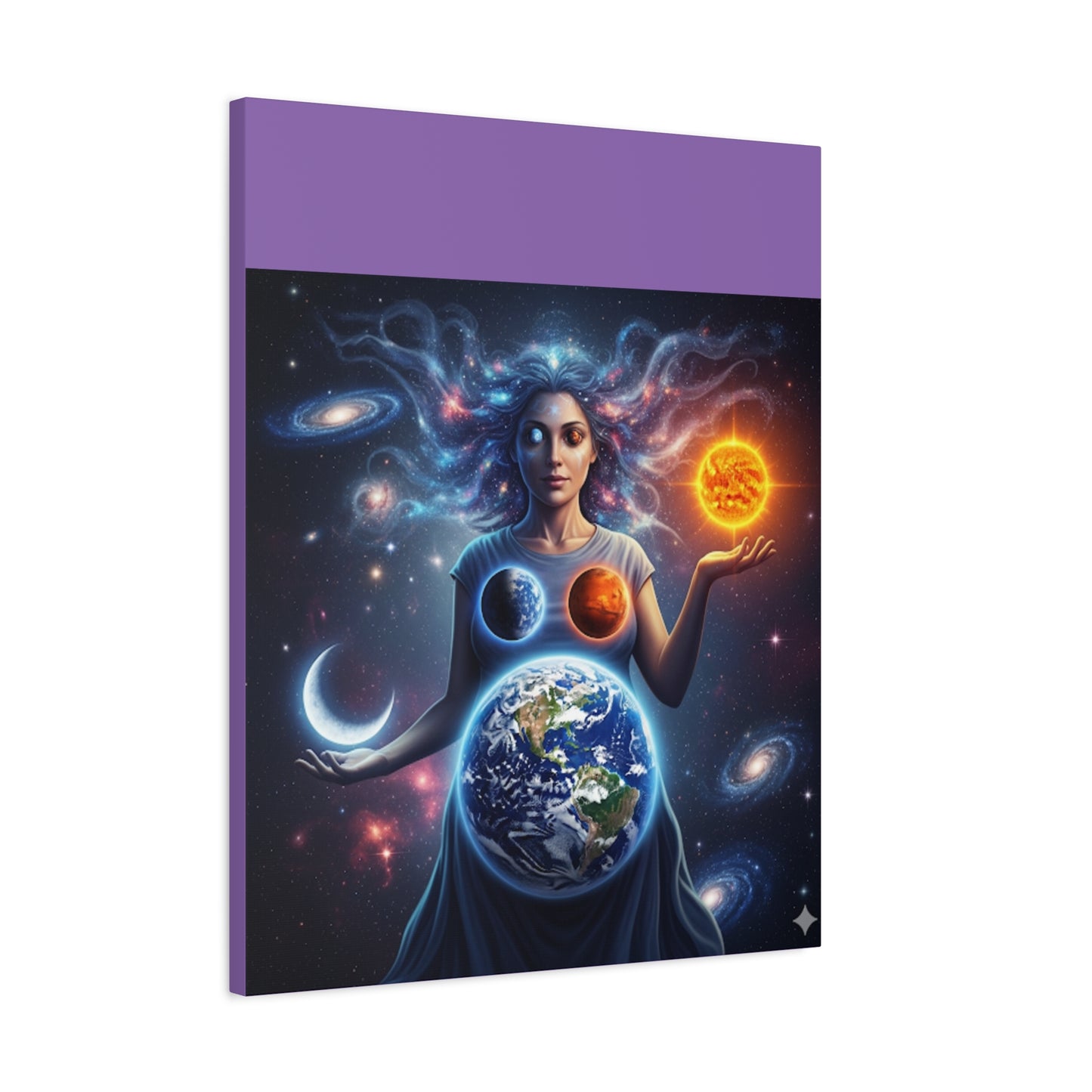 Cosmic Canvas Print - Celestial Art for Space Lovers, Home Decor, Wall Art, Gift for Astronomers, Universe Wall Hanging