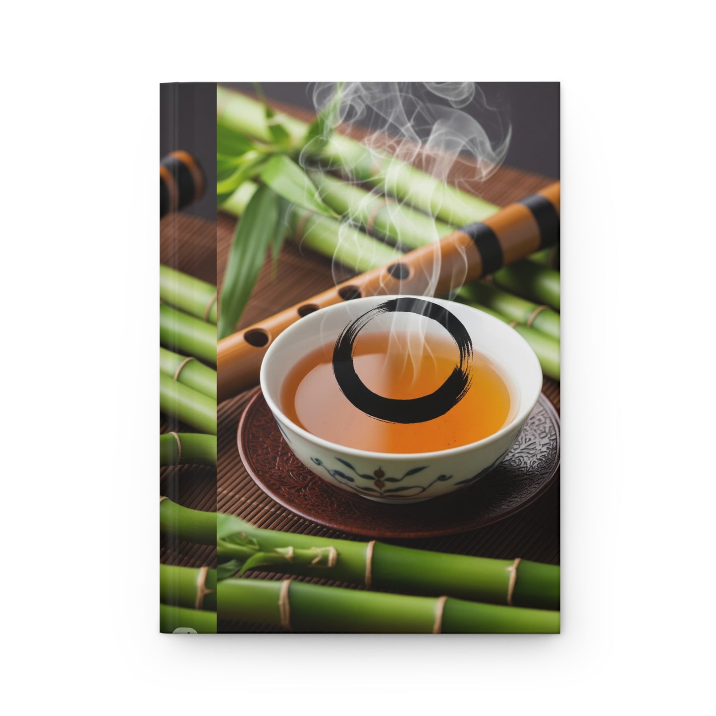 Serene Bamboo Hardcover Journal - Ideal for Meditation, Journaling, Nature Lovers, Gift for Writers, Zen Decor