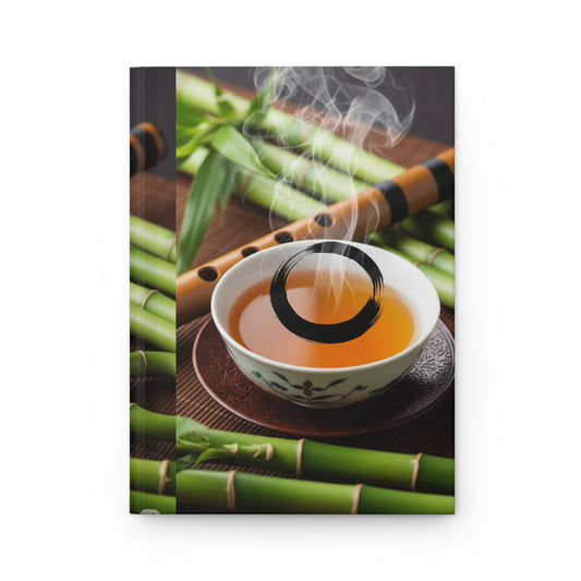 Serene Bamboo Hardcover Journal - Ideal for Meditation, Journaling, Nature Lovers, Gift for Writers, Zen Decor