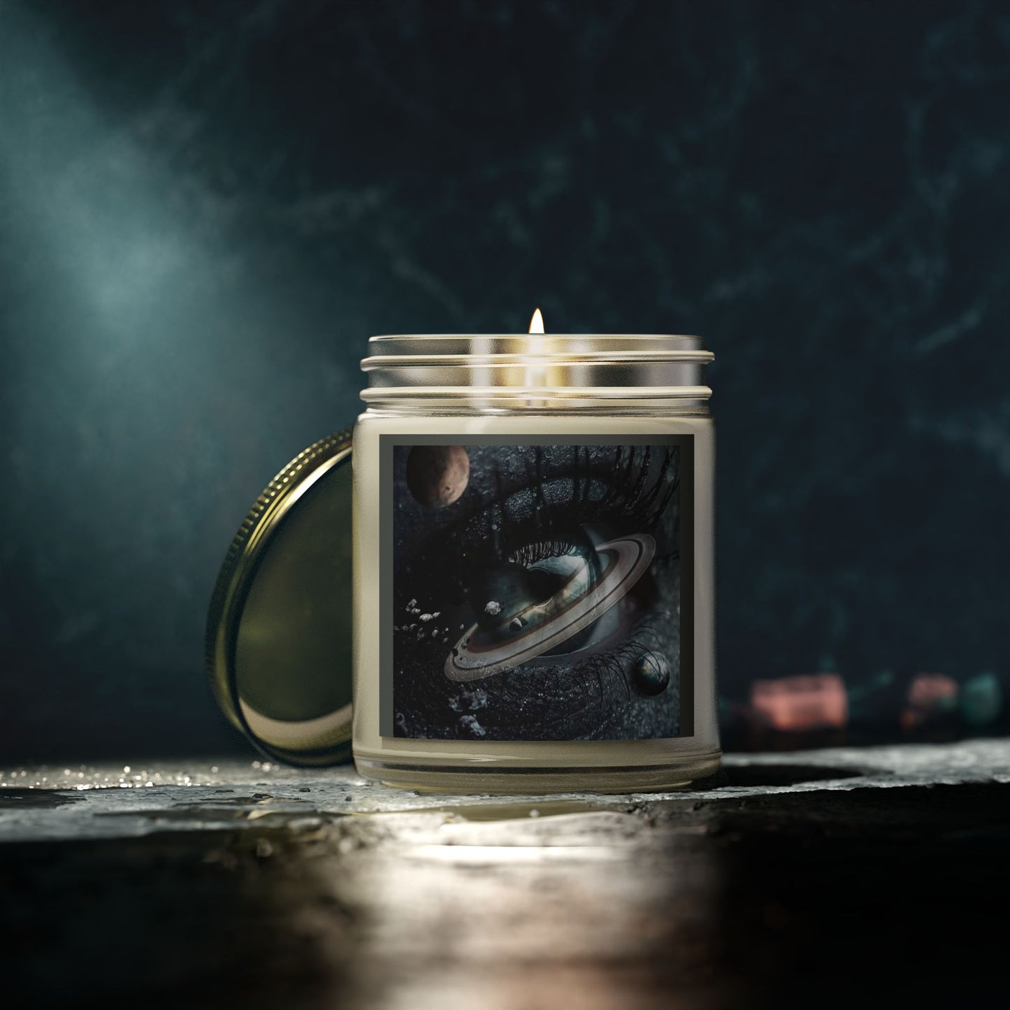 Cosmic Scented Candle - Space-Themed Aromatherapy, Relaxing Home Decor, Gifts for Astronomy Lovers, Unique Birthday Present, Eco-Friendly