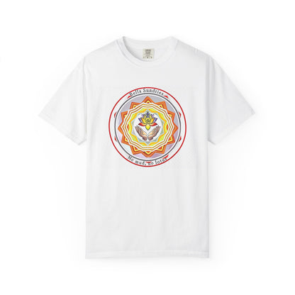 Mandala Design Unisex T-Shirt, Boho Graphic Tee, Spiritual Gift, Yoga Clothing, Casual Wear for Mindfulness