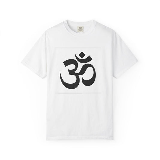 Spiritual Mandala T-Shirt, Unisex Garment-Dyed Tee for Meditation, Yoga, Mindfulness, Gift for Him/Her, Boho Chic Wear