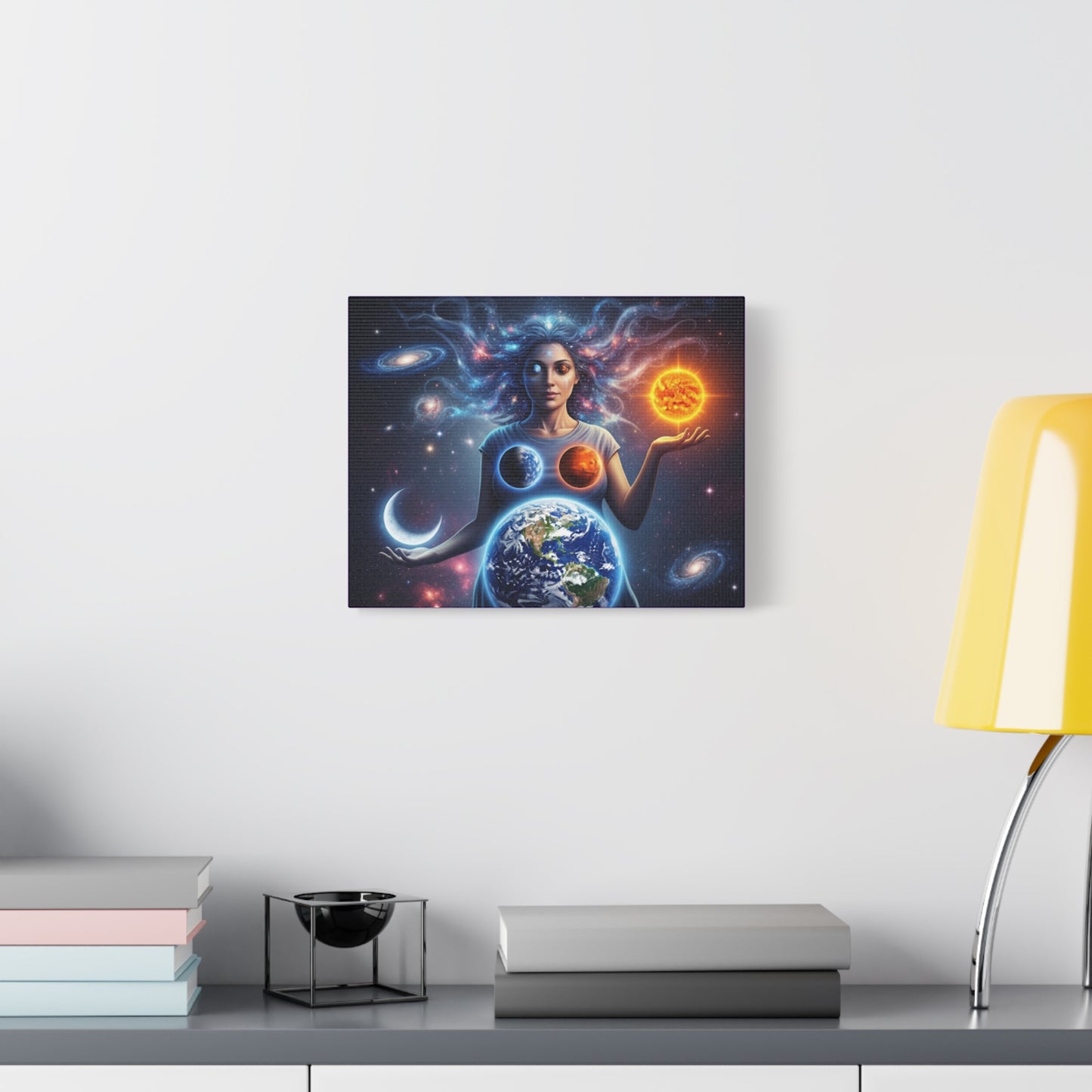 Cosmic Canvas Print - Celestial Art for Space Lovers, Home Decor, Wall Art, Gift for Astronomers, Universe Wall Hanging