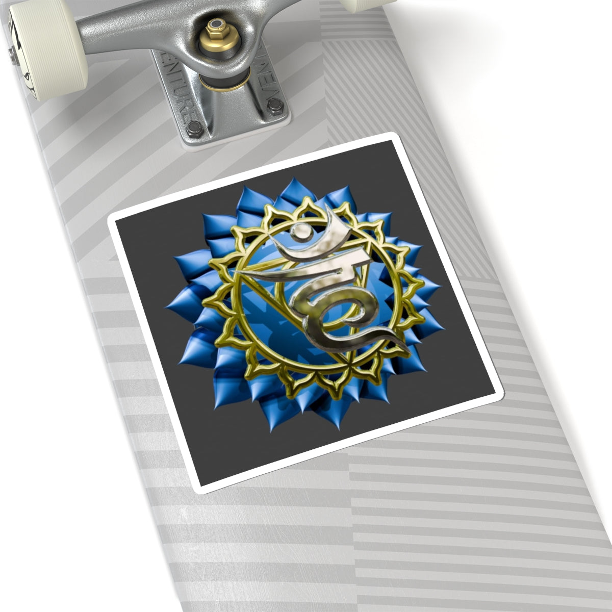 Chakra Energy Kiss-Cut Stickers for Spiritual Growth, Laptop Decor, Meditation, Yoga, Gifts for Her