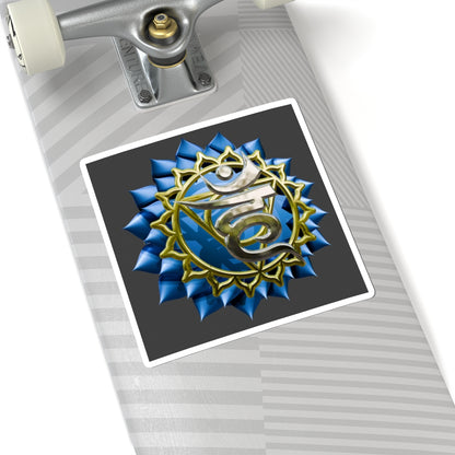 Chakra Energy Kiss-Cut Stickers for Spiritual Growth, Laptop Decor, Meditation, Yoga, Gifts for Her