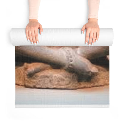 Yogini goddess Meditative Foam Yoga Mat with Buddha Design | Yoga Essentials, Exercise Mat, Fitness Gear, Zen Decor, Gift for Yoga Lovers