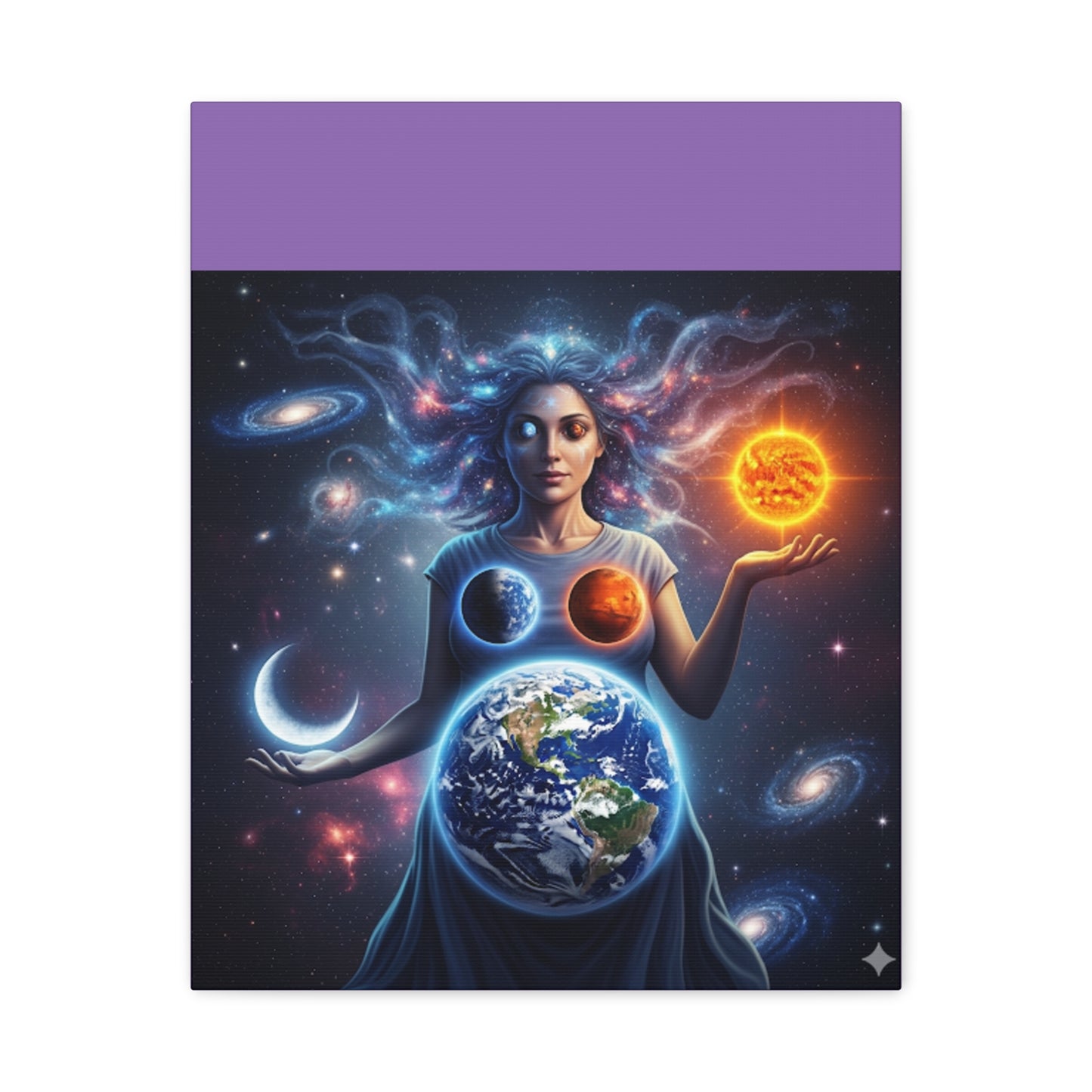 Cosmic Canvas Print - Celestial Art for Space Lovers, Home Decor, Wall Art, Gift for Astronomers, Universe Wall Hanging
