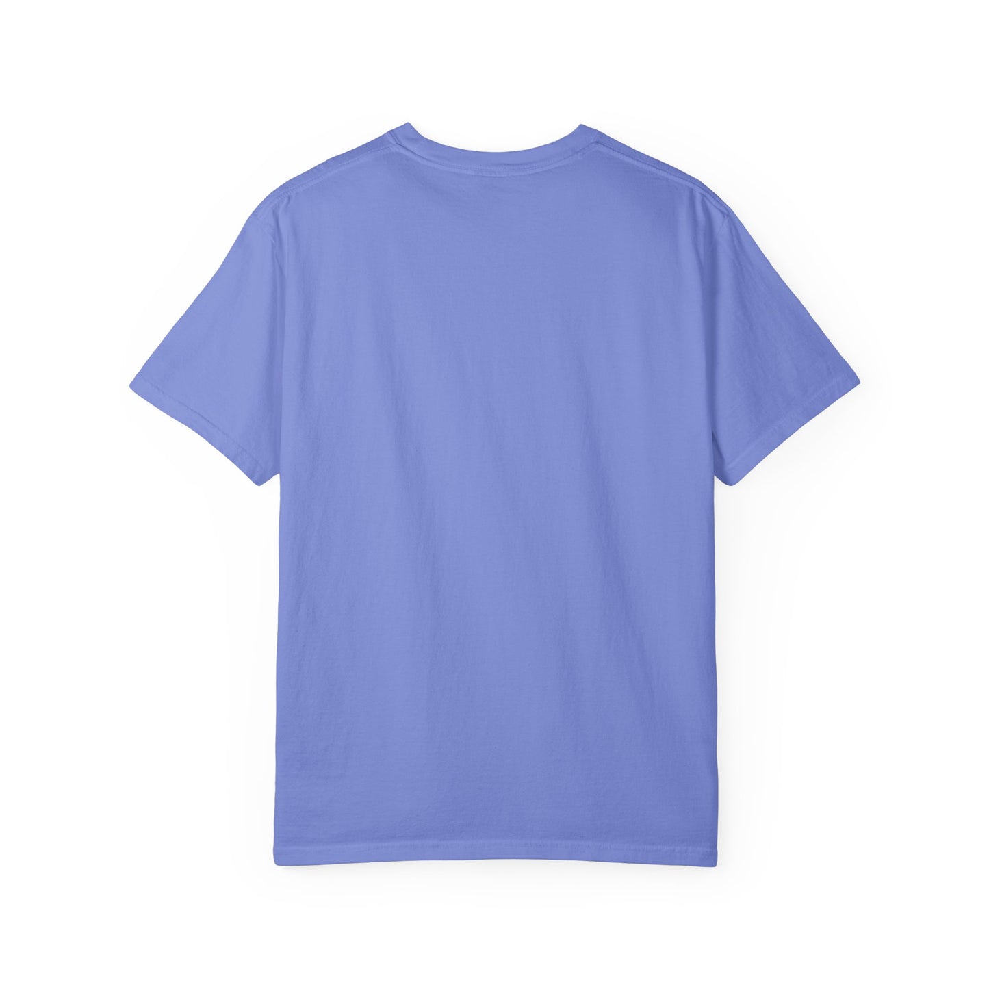 Meditative Lotus T-Shirt | Unisex Garment-Dyed Tee for Yoga Lovers, Mindfulness Wear, Gift for Meditation, Casual Style