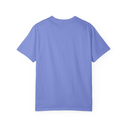 Meditative Lotus T-Shirt | Unisex Garment-Dyed Tee for Yoga Lovers, Mindfulness Wear, Gift for Meditation, Casual Style