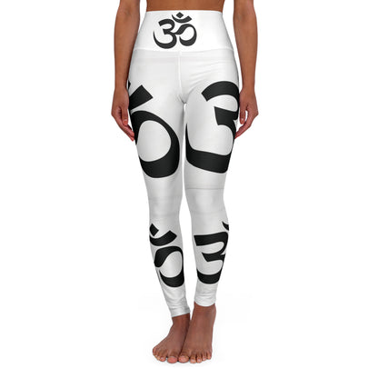 Om Lotus Yoga Leggings